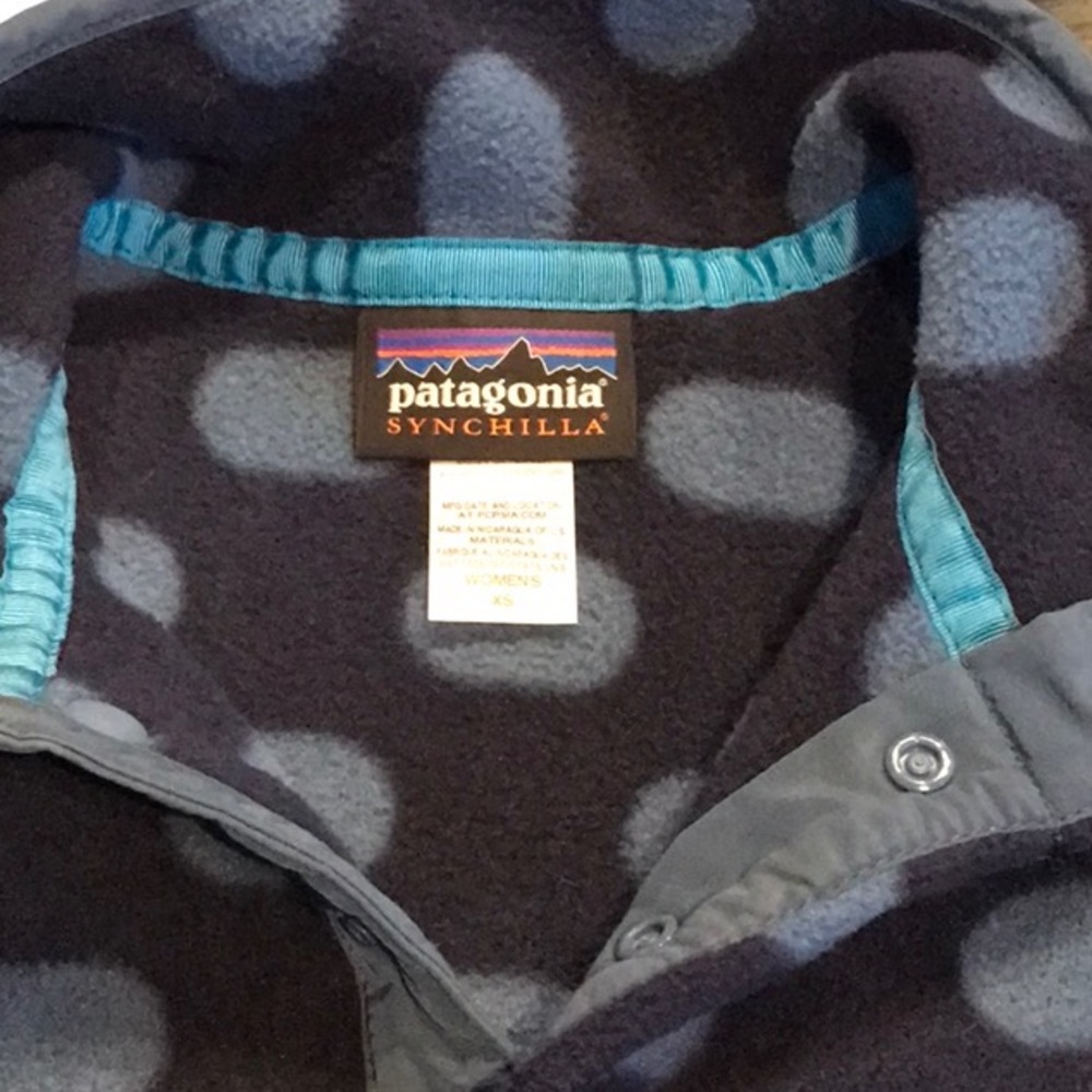 Patagonia pull over fleece